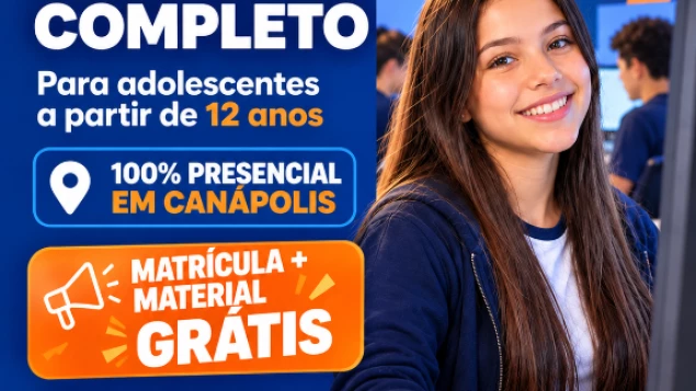 Imagem Curso de informática para adolescentes (presencial)